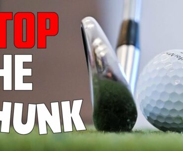 How to Stop Chunking Your Irons | Golf Tips to Hit Irons Pure | New Nine Golf