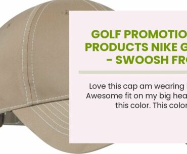 golf promotional products Nike Golf - Swoosh Front Cap