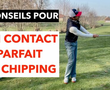 3 CONSEILS pour un CONTACT PARFAIT au CHIPPING cours de golf par David Bobrowski