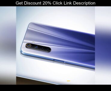 Review Global Version realme 6 Mobile Phone 8GB RAM 128GB ROM 30W Flash Charge 64MP Camera 4300mAh