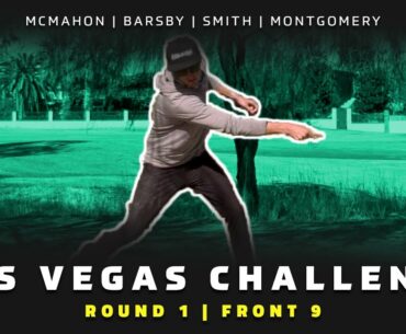 2021 Las Vegas Challenge | RD1, F9 | Barsby, McMahon, Smith, Montgomery | DISC GOLF COVERAGE