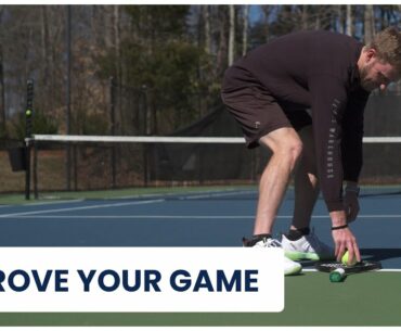 Weekly Drill to Improve your Tennis: Four Ball Shuttle Sprints (get speedy on the court)