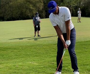 Tony Finau from the rough Workday 2021 | Golf Rabble