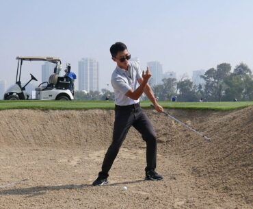 Escape the bunkers with PGA Professional Dong Lee