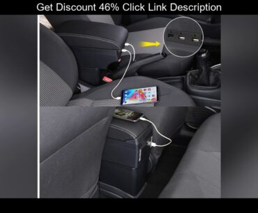 Best For VW Golf 7 Armrest box Mk7 2014 2015 2016 2017 2018 2019 Interior special Retrofit parts Ca