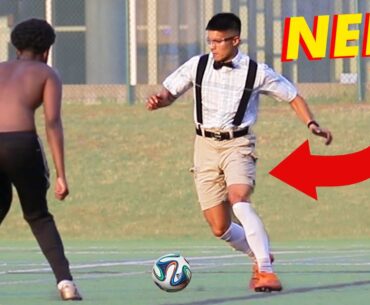 NERD PLAYS SOCCER (football) *ankles broken*