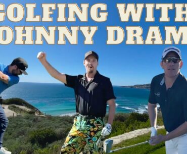 JOHNNY DRAMA BEAT ME AT GOLF - Brilliantly Dumb Vlog #19