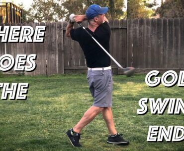 Where Does the Golf Swing End?  | When Am I Done?
