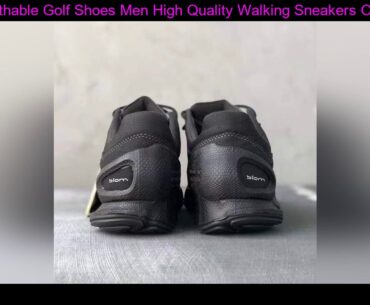 New Breathable Golf Shoes Men High Quality Walking Sneakers Outdoor Anti Slip Walking Shoes Male Co