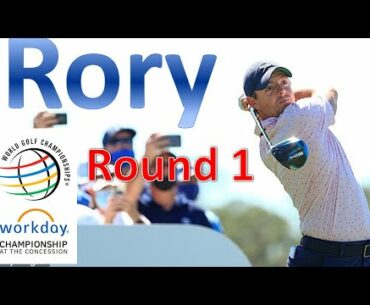 Rory McIlroy WGC Workday Round 1