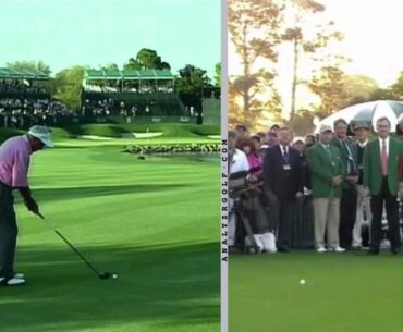 Arnold Palmer - Young vs Old Slow Motion Swing Analysis