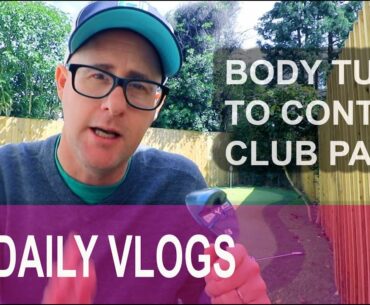 ARMS GO UP OR ARMS GO AROUND GOLF SWING