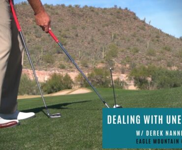 Dealing with uneven lies with Top Teacher Derek Nannen