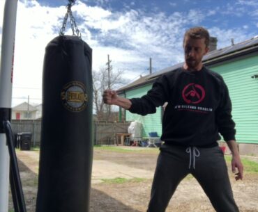 Heavy Bag Striking for Beginners - No gloves needed!