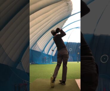 Ernie Jones Golf Swing session two (Positives and negatives in description)