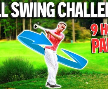 Full Swing Challenge LONG CLUBS ONLY!  PAR 3 course
