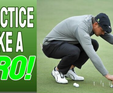 Practice like a PGA TOUR Professional! How to Create a Great Practice Plan!