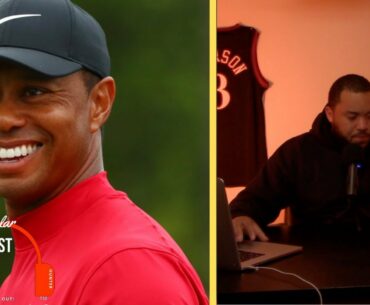 Giving Tiger Woods his Flowers