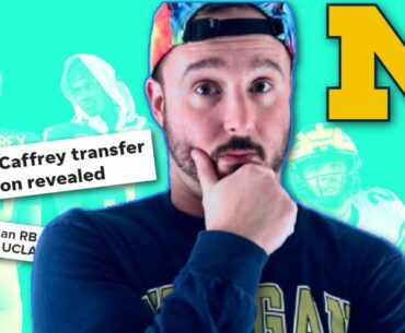 WHY DYLAN MCCAFFREY & ZACH CHARBONNET TRANSFERRED OUT OF MICHIGAN