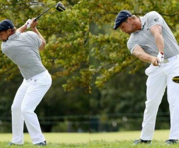 Bryson DeChambeau keeps weight on left side