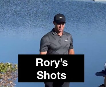 Rory Mcilroy ALL SHOTS we captured at the Waste Management 2021 | Golf Rabble