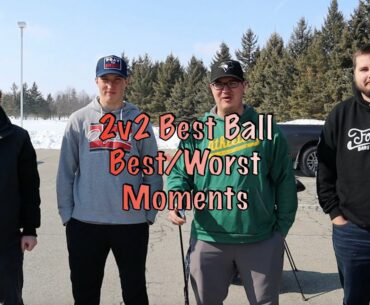 2v2 Best Ball - Best/Worst Moments | Greens At Renton