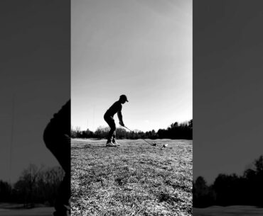 Try to hit the golf ball solid like PGA Collin Morikawa and Tiger Woods