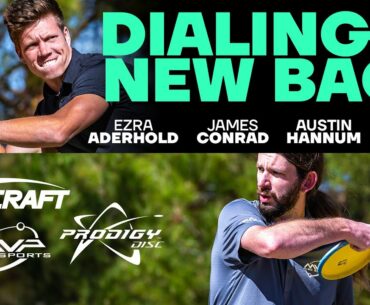 Dialing In New Disc Golf Bags (Discraft, MVP, Prodigy) w/ Ezra, James, Austin, & Thomas | Front 9