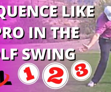 Golf Swing Sequence And Body Motion: How The Pros Do It | Milo Lines Golf