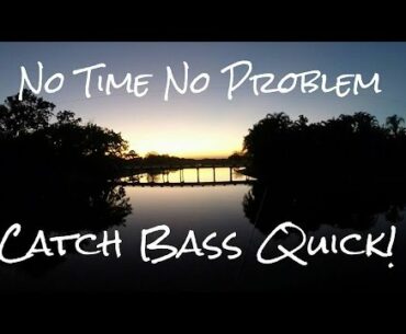 Canal Bass Fishing In South Florida - Quick And Easy.