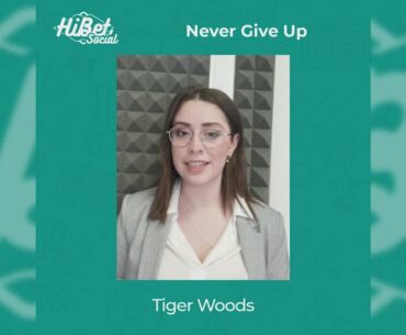 Tiger Woods- Never Give Up