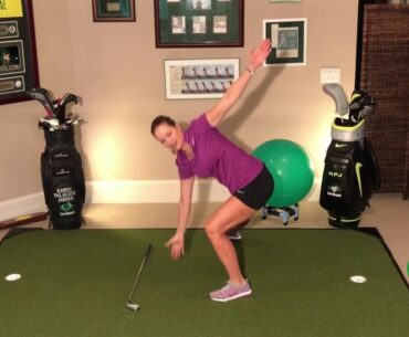Improve Your Golf Swing & Your Fitness with Cardiogolf -Side Lunge with Twist