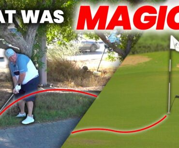 MID HANDICAP GOLFER PLAYS CAREER BEST SHOT !