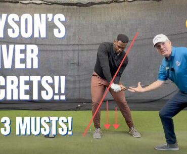 3 CRITICAL MUST HAVES TO HIT LONG EFFORTLESS DRIVES+Bryson’s new swing add on’s for more speed