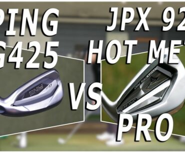 Mizuno JPX921 Hot Metal PRO vs Ping G425