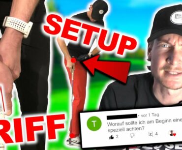 IN NUR 1 WOCHE ZU EINEM BESSEREN GOLFER // Golf Griff & Setup