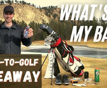 What's in my Golf Bag & Giveaway