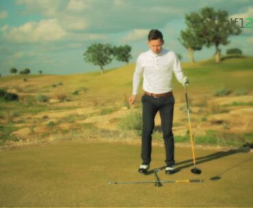 Golf setup - Ball position and alignment