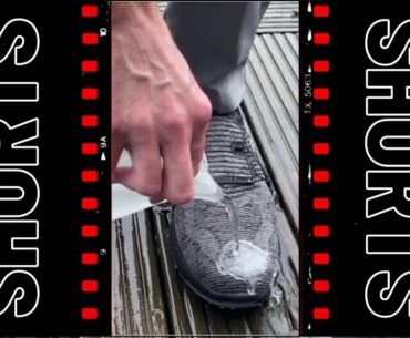 Seriously waterproof golf shoes! #shorts - Footjoy Hyperflex