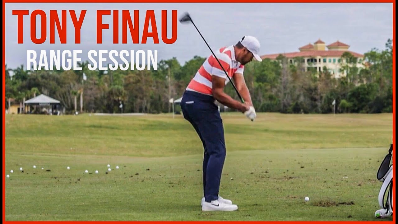 Short Backswing Tony Finau Range Session Short Backswing Tony Finau Range Session
