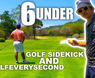 Golfeverysecond and Golf Sidekick at Blue Canyon Country Club (Scramble)