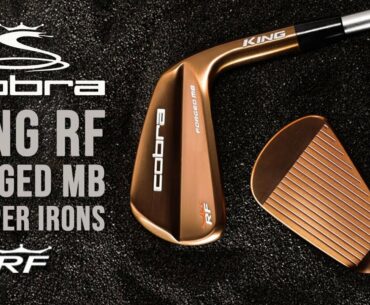 Cobra KING RF Forged MB Copper Irons (PREVIEW)