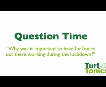 TurfTonics question time - Why keep doing course work during the pandemic?