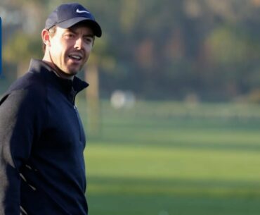 Rory McIlroy’s range session before the opening round at THE PLAYERS