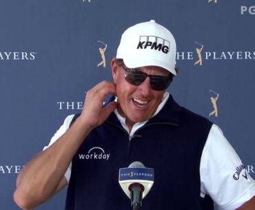 Phil Mickelson: Thursday Flash Interview 2021 PLAYERS Championship
