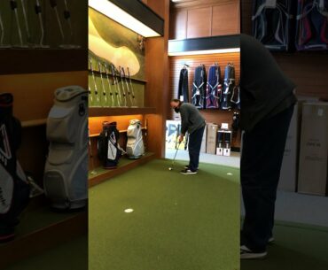 Luke Brugnara makes 25 foot putt!