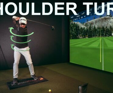 HOW TO TURN IN THE GOLF SWING | HIT PURE GOLF SHOTS