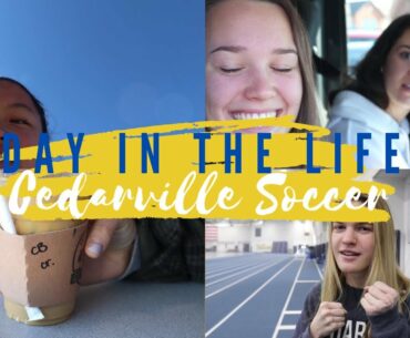 DAY IN THE LIFE OF A STUDENT ATHLETE | PART TWO | CEDARVILLE UNIVERSITY