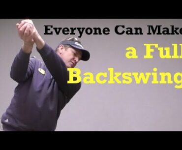 Can You Make a Full Turn? - One Minute Fix - Golf Lesson