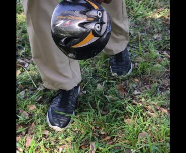 How to use your golf club to beat up a football field that bullies you...